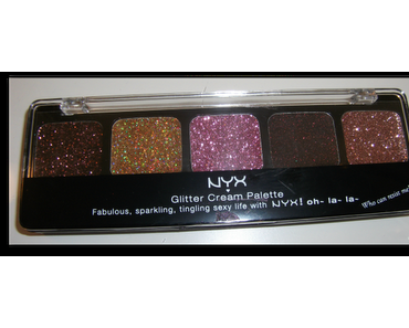 NYX Glitter Cream-Palette GCP09 Sweet Chocolate Browns