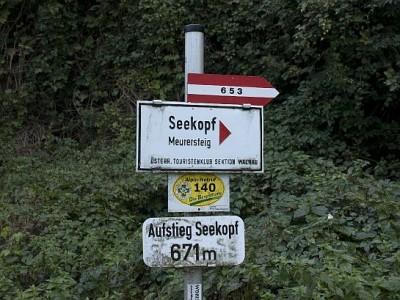 Seekopf, Hirschwand und Falkenhorst (Wachau), 26.09.2012
