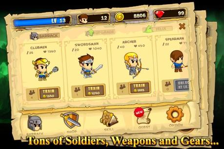Pocket Army – Erstelle mit deinen Freunden die mächtigste Armee in diesem kostenlosen Online-Spiel