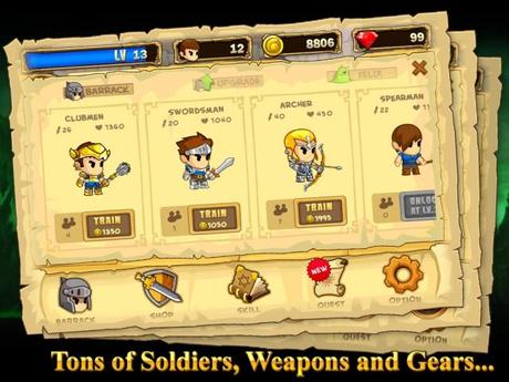 Pocket Army – Erstelle mit deinen Freunden die mächtigste Armee in diesem kostenlosen Online-Spiel
