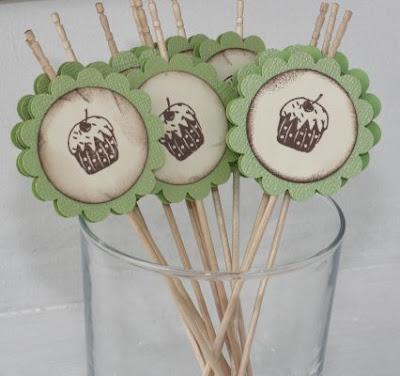 noch mehr Cupcake Toppers