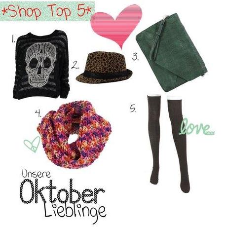 Shop Top 5: Unsere Oktober-Lieblinge