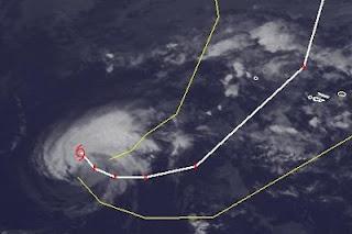 Tropischer Sturm NADINE Azoren aktuell: Sturmwarnung aktiviert
