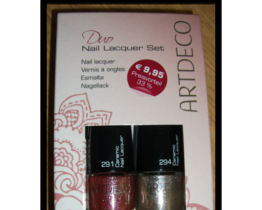 Artdeco Ceramic Nail Lacquer Duo