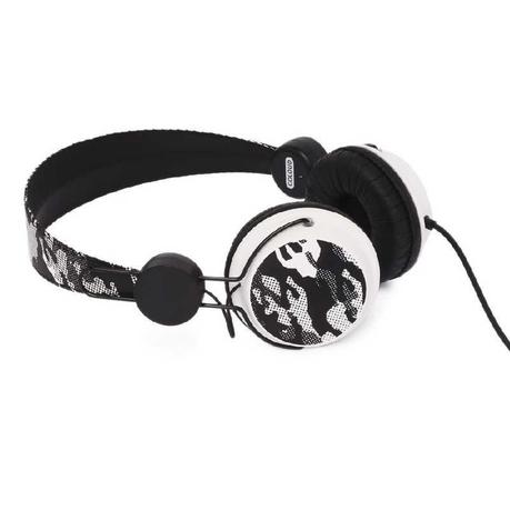 Stereo Headset Schwarz Weiß