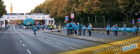 Berlin Marathon als Helfer Blog Banner Volunteer