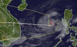 Tropischer Sturm GAEMI | MARCE wird auf dem Weg nach Vietnam eventuell zu einem Taifun, Gaemi, Marce, aktuell, Philippinen, Vietnam, Satellitenbild Satellitenbilder, Vorhersage Forecast Prognose, Taifunsaison 2012, Oktober, 2012,