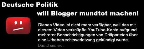 Blogger Mundtot
