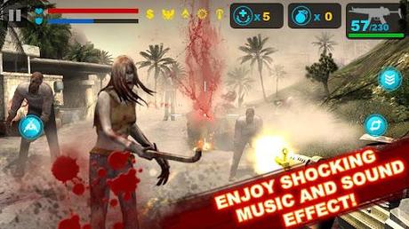 Zombie Frontier – Realistischer Shooter mit viel Blut am Display