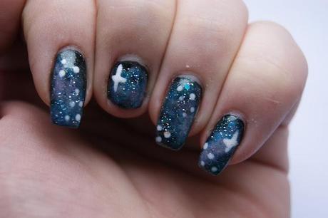 [NOTD] Galaxy Nails