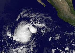 Tropischer Sturm OLIVIA im Nordost-Pazifik, Mexiko, Nordost-Pazifik, Pazifische Hurrikansaison, 2012, aktuell, Satellitenbild Satellitenbilder, Olivia, Oktober, 2012, 
