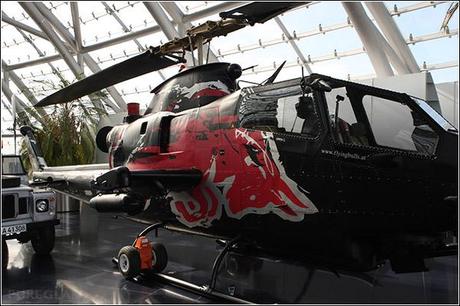 Red Bull Racing - Hangar 7 - Visiting Salzburg - The Red Bull Flying Bulls - Helicopter