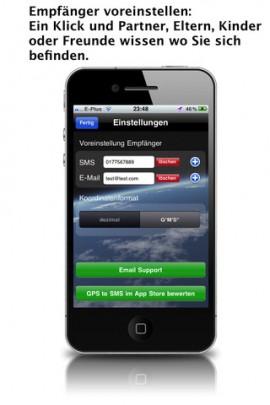 GPS to SMS – Sie und Ihre Freunde wissen immer, wo Sie sich befinden