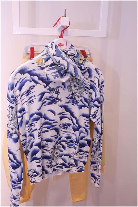 Lacoste Showroom - Spring / Summer Collection 2013 Fashion - München - Pullover mit Tuch