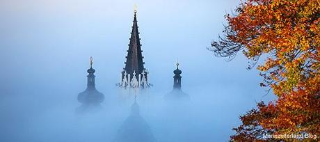 Herbststimmung im Mariazellerland – Basilika im Nebel – 2012