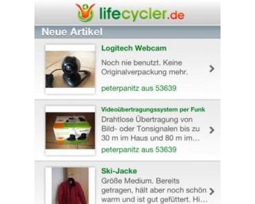 Lifecycler – Nachhaltig denken, nicht mehr benötigte Dinge weiterverschenken (Video)