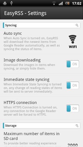 EasyRSS (Google Reader | RSS) – Einfacher aber intuitiver und auch kostenloser RSS Reader für Android