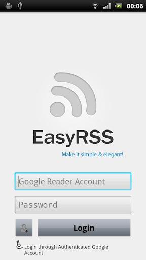 EasyRSS (Google Reader | RSS) – Einfacher aber intuitiver und auch kostenloser RSS Reader für Android