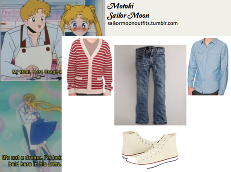 Sailor Moon fashion ~ guy's edition