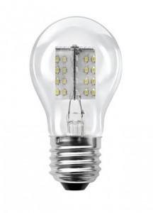 Segula LED Glühlampe 50667, klar 4,1W, 80 LEDs, E27, 2600K