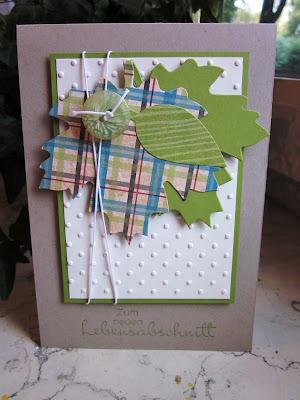 Herbstkarte zum Geburtstag....