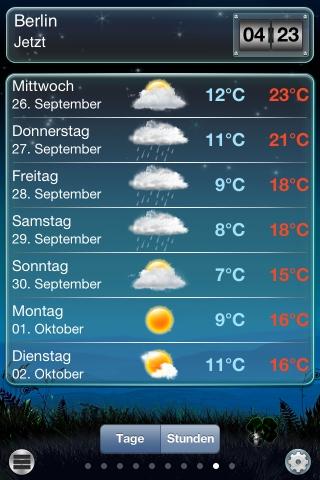 Meteorologe – Detaillierte Wetter-App mit gelungener Optik heute gratis