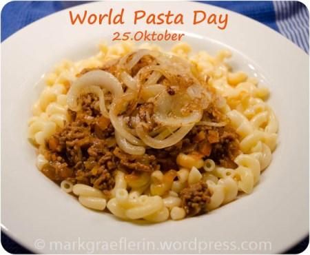 World Pasta Day – 25. Oktober 2012: Pasta Swiss Style…Ghackets und Hörnli