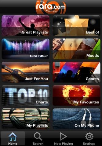 rara.com – Viele Millionen Songs ganz legal auf deinem iPhone oder iPad