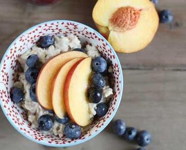 Milk and oats and berries ...