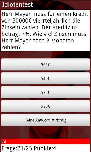 Idiotentest Deutsch Kostenlos – Zu wieviel Prozent bist du ein Idiot?