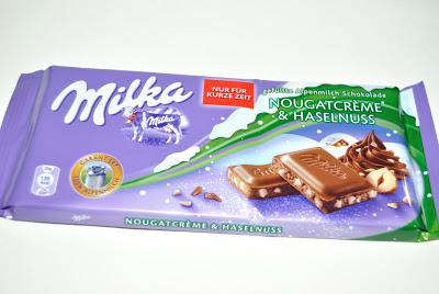 Halloren Choc'n'Snack, Milka Nougatcrème & Haselnuss,