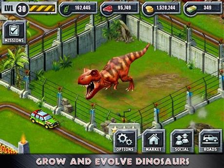Jurassic Park™ Builder – Züchte mehr als 30 Arten und erschaffe einen florierenden Park
