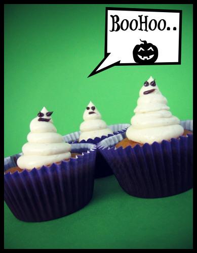 Boo-tiful Pumpkin Cupcakes