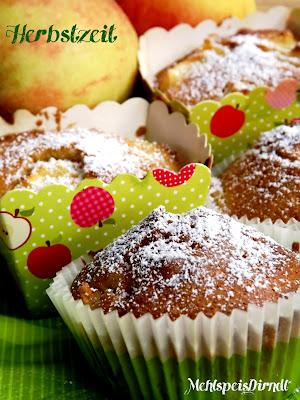 Apfel - Ingwer - Muffins