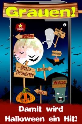 Halloween – Grusel-App zum Fürchten auf iPad, iPhone