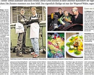 Proud to present: wastecooking in der Tiroler Tageszeitung