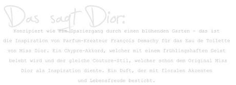 Mein Herbstduft: Miss Dior Cherie (EdT)