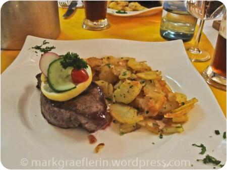 Geburtstags-Dinner in der “Alten Gerberei” in Müllheim