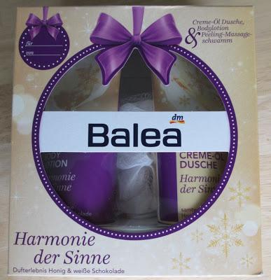 Balea Geschenkset Harmonie der Sinne Honig & weiße Schokolade