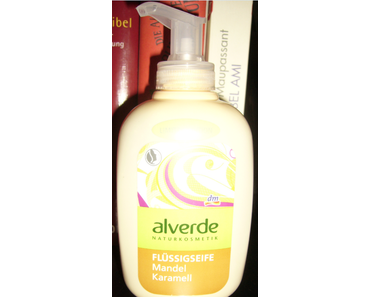 Alverde | Flüssigseife Mandel Karamell  LE