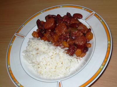 Rote Bohnen mit Reis (Monday Red Beans & Rice)
