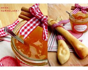 Winterliche Zitrus Zimt Marmelade