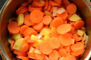 Karottencremesüppchen