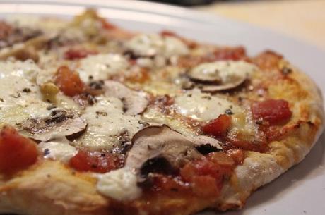Pazzi per pizza: Pilze mit Mascarpone und schwarzem Pfeffer