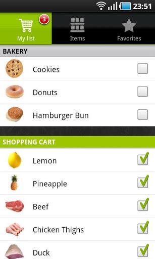 Die beste Android App dieser Art: Einkaufsliste – myShopi