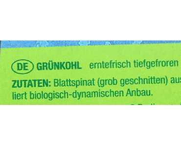 Grünkohl – oder doch Spinat?