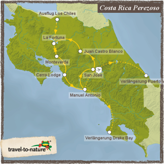 Richtig günstig nach Costa Rica: Costa Rica Perezoso