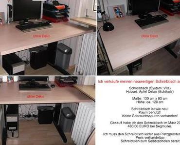 Biete Schreibtisch ...
