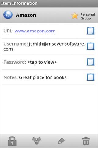 Nur heute im Amazon App-Shop kostenlos: mSecure – Password Manager