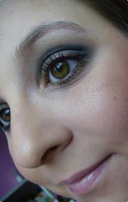 Augen Make-Up Blau